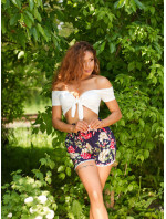 Trendy Summer Shorts with floral print