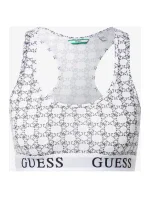 Športová bralette podprsenka - O1GC04JR06B - FF91 - Čierno / biela - Guess