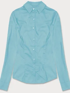 Svetlomodrá klasická dámska košeľa (HH039-41)