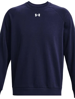 Pánska mikina Under Armour Rival Fleece Crew, tmavomodrá, 1379755, 410 S