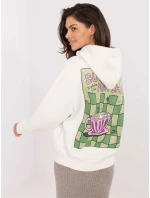 Mikina D10608BC02654E biela Mikina D10608BC02654E biela