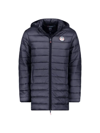 Pánska bunda AMIGOMAP WZ5088H/GN tmavomodrá - Geografické Nórsko