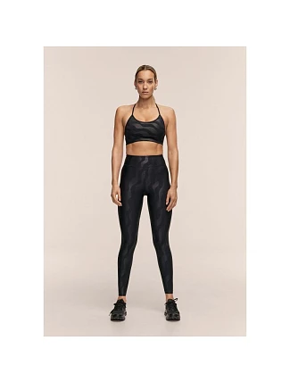 Dámske tréningové legíny CASALL Heat Printed High Waist Tights, čierne Dámske tréningové legíny CASALL Heat Printed High Waist Tights, čierne
