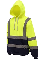 Mikina s kapucňou Yoko HVK 05 Hi-Vis 79.VK05 hi vis žltá/námornícka modrá Mikina s kapucňou Yoko HVK 05 Hi-Vis 79.VK05 hi vis žltá/námornícka modrá