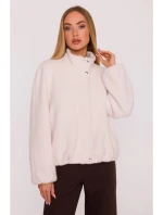 M885 Látkový kabát - béžový