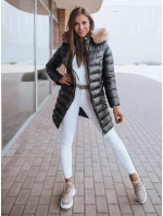 Dámska bunda REBECCA black FashionStreet TY2079 Dámska bunda REBECCA black FashionStreet TY2079