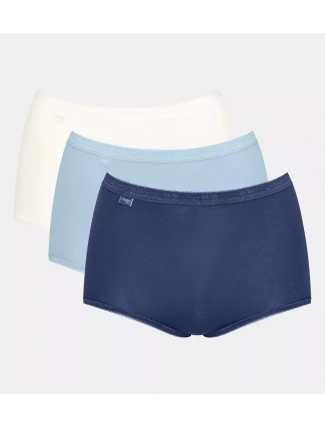 Dámske nohavičky Basic+ Maxi C3P - UNKNOWN - modrá kombinácia V020 - SLOGGI