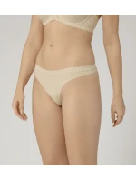 Dámske tangá Aura Spotlight High Leg string krémové - Triumph