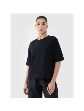 Dámske tričko z vaflového úpletu 4F 4FRSS25TTSHF2651-20S