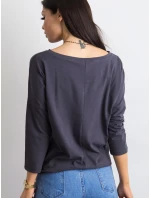 Blúzka RV BZ 4691.40P grafitová