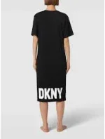 Dámska nočná košeľa YI2322635 001 čierna - DKNY