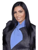 Dámsky šál K.21.881.17 modrá - Kamea