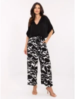 Nohavice D73771M62237F black Nohavice D73771M62237F black
