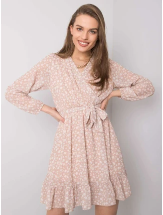 Šaty TW SK BI 26329.20 béžová Šaty TW SK BI 26329.20 béžová