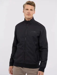 Pánska mikina B-Montero Black with Dots - Volcano