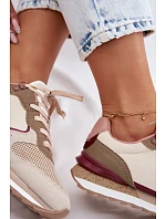 Dámské Sportovní Sneakers McArthur MA257W Béžové