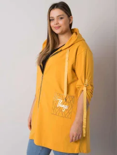 Mikina RV BL 6795.84 tmavo žltá