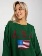 Mikina VI BL 3192.23P tmavo zelená Mikina VI BL 3192.23P tmavo zelená