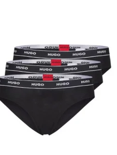 Dámske nohavičky 3ks 50469657 001 čierna Hugo Boss