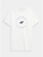 Pánske tričko H4L22-TSM029-12S biele - 4F