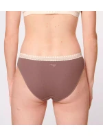 sloggi GO Ribbed R Tai C2P - BROWN - SLOGGI BROWN - SLOGGI