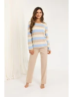 Dámske pyžamo Regina 726 long/r 2XL Z25/26
