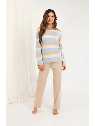 Dámske pyžamo Regina 726 long/r 2XL Z25/26
