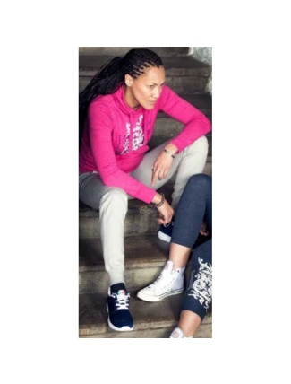 Dámske dlhé nohavice LEONE LW1008/S16 tmavomodré "S"