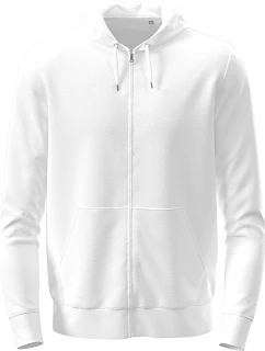 Stedman Classic Zip Hoodie Mikina s kapucňou „Classic“ 05.4500 biela