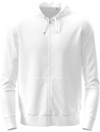 Stedman Classic Zip Hoodie Mikina s kapucňou „Classic“ 05.4500 biela