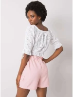 DHJ šortky SN 9858.09P svetlo ružová DHJ šortky SN 9858.09P svetlo ružová