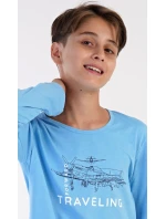 Detské pyžamo dlhé Lietadlo