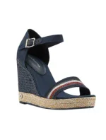 Sandále Tommy Hilfiger Grosgrain High Wedge Sandal W FW0FW05254 Sandále Tommy Hilfiger Grosgrain High Wedge Sandal W FW0FW05254