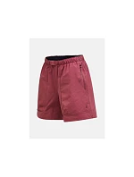 Dámske šortky PEAK PERFORMANCE W Outdoor Cargo Shorts, červené Dámske šortky PEAK PERFORMANCE W Outdoor Cargo Shorts, červené