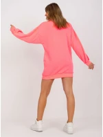 Mikina EM BL U719.82P fluo ružová