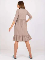 Šaty RV SK 7554.74P tmavo lila