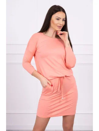 Dámske šaty 9013 / 16839 Apricot - Kesi