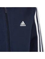 Fleecová mikina adidas Essentials 3-Stripes so zipsom Jr IC0600 Fleecová mikina adidas Essentials 3-Stripes so zipsom Jr IC0600