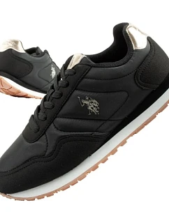 U.S. Polo Assn Dámske športové tenisky Módne pohodlné čierne dámske