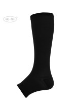 Raj-Pol Ponožky bez zipsu 3 stupne čierne