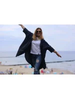 SWEET RAIN Bunda tmavo modrá - Sweet Rain SWEET RAIN Bunda tmavo modrá - Sweet Rain