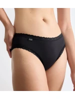 sloggi 24/7 Cotton Lace Hipster C3P - BLACK - SLOGGI BLACK - SLOGGI
