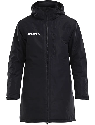 Craft Teamwear Parka Jacket M Pánska zateplená parka 82.5982 čierna Craft Teamwear Parka Jacket M Pánska zateplená parka 82.5982 čierna