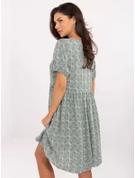 Šaty D73771M30466A pistáciové