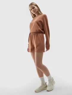 Dámske tepláky s modalom 4F - hnedé