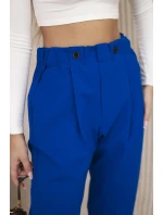 Nohavice Punto Milano Winter cornflower blue Nohavice Punto Milano Winter cornflower blue