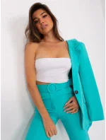 DHJ SP 18737 nohavice.68 tyrkysová