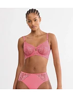 WILD PEONY FLORALE - Minimizer balconette: minimálne tvarovanie s hodvábnou čipkou Triumph