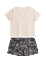 Dámske pyžamo 489 peach - Atlantic Dámske pyžamo 489 peach - Atlantic