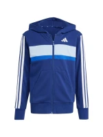 Detské tepláky adidas Seasonal Essentials Tiberio 3-Stripes French Terry navy blue JI6035
